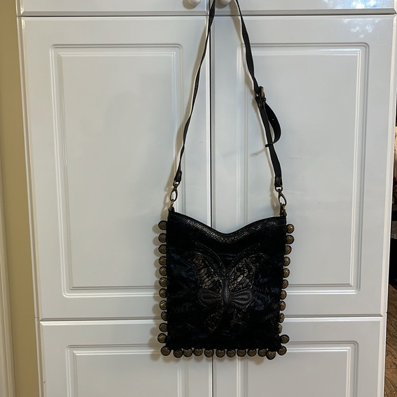 Vintage Italian Design Boho Chic Bag from the 90s - Picture 3 of 6
